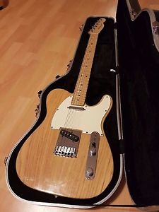 Rare Fender American Ash Telecaster, USA, orig Koffer, natural, maple neck