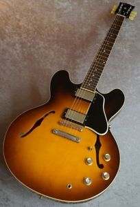 Gibson Memphis 1961 ES-335 VOS Vintage Sunburst w/hard case F/S #E1037