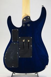 FERNANDES FR-DLX JPC Blue w/soft case F/S Guitar Bass from Japan #R1207