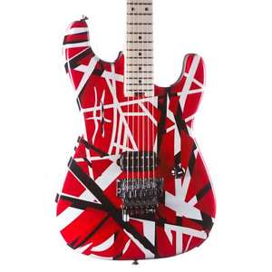 EVH Stripe Series Electric Guitar, Red/Black/White - NEW in Stock