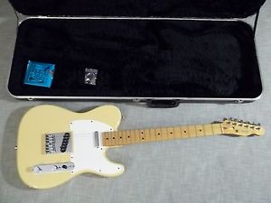 Vintage 1983 Fullerton Fender American Telecaster Guitar Blonde Tele  83