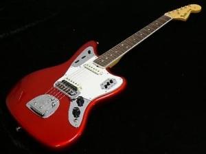 Free Shipping Used Fender American Vintage '65 Jaguar Candy Apple Red Guitar