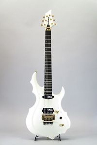 EDWARDS E-FR-140GT White w/soft case Free shipping Guitar Bass from Japan #R1213