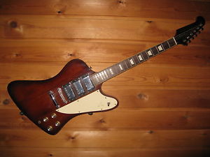 Rare Electric Guitar Samick Firebird Type Japanese Domestic Model with Gig Bag
