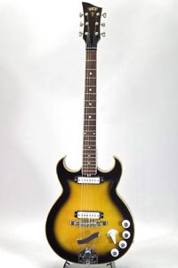 EKO 1960s Model 360/2V Brown w/soft case Free shipping Guitar from Japan #R1153