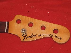 Fender 1969 USA Rosewood Precision Bass Neck