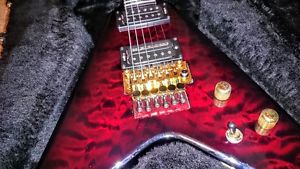 USA made custom Kiesel / carvin 6 string electric guitar