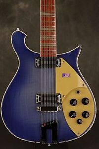 2007 Rickenbacker 660/12 String guitar BLUE BURST!!! FLAME MAPLE!!!