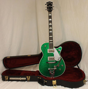 Gretsch G6129T Green Sparkle Electric Guitar with Bigsby (1997)