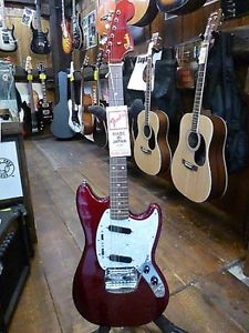Fender Japan Mustang CAR w/soft case Free shipping Guitar Bass from Japan #E1073