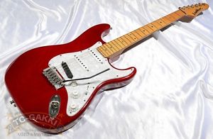 Washburn USA LS-93 1994 Red Used Electric GuitarStratype Free Shipping EMS