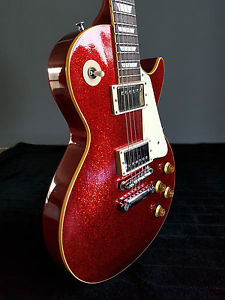Gibson Les Paul ,58 Custom shop red sparkle top limited edition..50th anni
