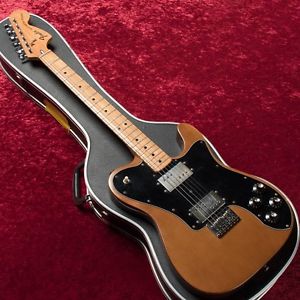 Fender/Telecaster Deluxe Brown w/hard case Electric guitar From JAPAN #G154