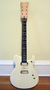 Super Rare Vintage White SM The New Mosrite Guitar 1970s - Restoration Project