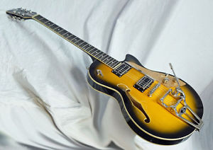 Duesenberg Starplayer TV The Rare Two-tone Flame Maple Known for its Great Voice