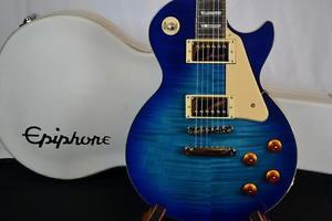 EPIPHONE LES PAUL STANDARD PLUS TOP PRO W/ HARD SHELL CASE, Int'l Buyers Welcome