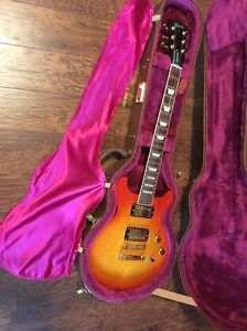 1994 Gibson Standard  dc close to mint rare color tangerine burst almost a dream