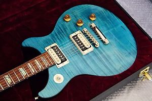 Gibson Custom Shop Tak Matsumoto DC Aqua Blue