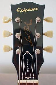 Epiphone LQ (Lacquer) Les Paul Standard MIJ-Fujigen,Japan. Gibson-type headstock