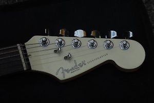 Fender 50th Anniversary USA Stratocaster Olympic White w/ matching headstock