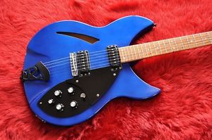 Rare Rickenbacker 330 Midnight Blue 1997 Used Guitar US-made w/hard case