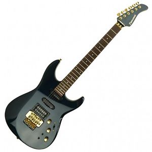 Fernandes FR-85S Black Color Second Hand Electric Guitar with Soft Case Japan