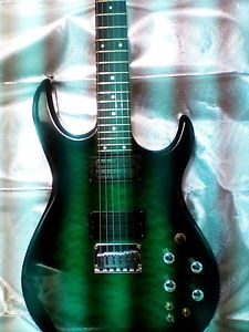 CARVIN DC SERIES ELECTRIC GUITAR gorgeous QUILTED EMERALD GREEN WITH TWEED CASE