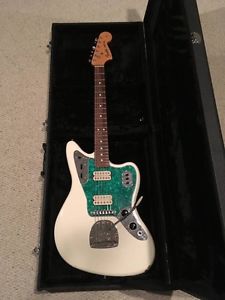 2008 Fender Jaguar Classic Player HH Olympic White w/ Gator Hardshell Case