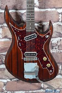 Vintage Late '60s Tokai Gakki Hummingbird Electric Guitar Rosewood Body Mosrite