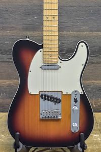2003 Fender American Deluxe Telecaster Sunburst El. Guitar w/ Case - #DZ3110521