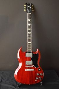 Epiphone 61 SG Red w/soft case Free shipping Guiter Bass From JAPAN #A2638