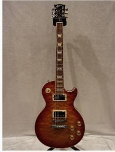 Gibson Les Paul Standard Premium Quilt 2014 Heritage Cherry Sunburst #Q564
