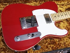 ESP RON WOOD Signature Telecaster Fiesta Red Used Electric Guitar F/S EMS