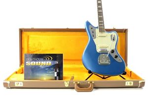 Fender American Jaguar 50th Anniversary Electric Guitar Lake Placid Blue w/ OHSC