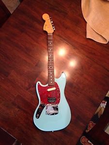 Fender kurt cobain mustang Left Handed Sonic Blue Electric Guitar