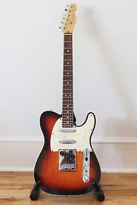 1997 Fender Telecaster Plus 3 Tone Sunburst w/case - excellent condition