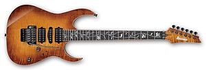 Ibanez Electric Guitar RG8570Z j.custom BBE (Bright Brown Rutile)