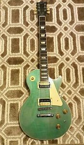 2014 Gibson Les Paul Classic Sea Foam Green Excellent! Free Shipping!