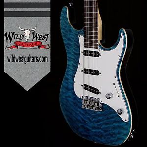 Suhr Standard Quilted Maple Top Bahama Blue SSS