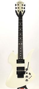 B.C.Rich / MGST Mockinbird ST/Pearl White Electric Guitar W/SoftCase Used #U424
