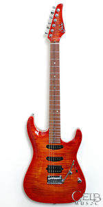 Suhr Standard Carve Top Fireburst with Case - 18567