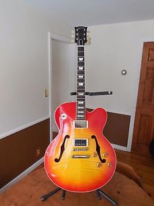 Gibson L-9 Guitar 6/2/2015 Ser # 0002 Tiger Stripe Red Sunburst Rare Amazing Ax!
