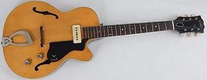 1962 Guild M-65 NT Freshman 3/4 Natural "Blonde" Top Vintage Electric Guitar M65