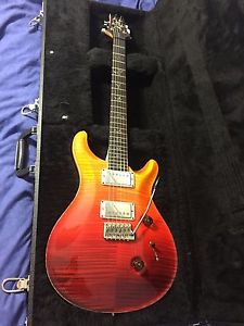 2014 PRS Custom 24 Wood Library Electric Guitar OHSC