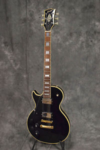 Vintage 1976 GRECO Electric Guitar EG SERIES LEFT HAND Black [VG] made in Japan