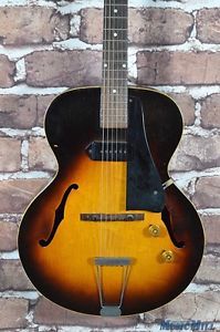 Vintage Late '50s Gibson ES-125 Archtop Electric Guitar Sunburst w/OHSC