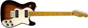 Fender Modern Player Telecaster Thinline Deluxe 3-Colour Sunburst Guitar