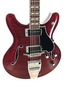 Yamaha 6 String, Vintage Hollow Body, 1968-72, Cherry Red
