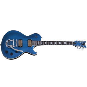 Schecter Solo-6B Blue Sparkle BLU S *New* Electric Guitar with Bigsby + FREE BAG