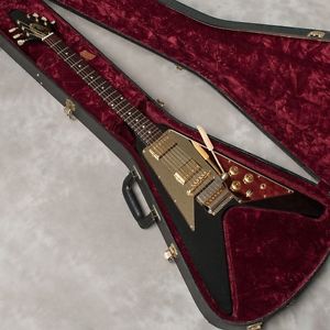Gibson Custom Shop/LENNY CRAVITZ Black w/hard case From JAPAN Free shipping#G184